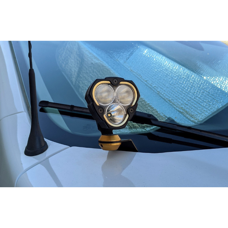 Gold Anodized Hood Light Bracket